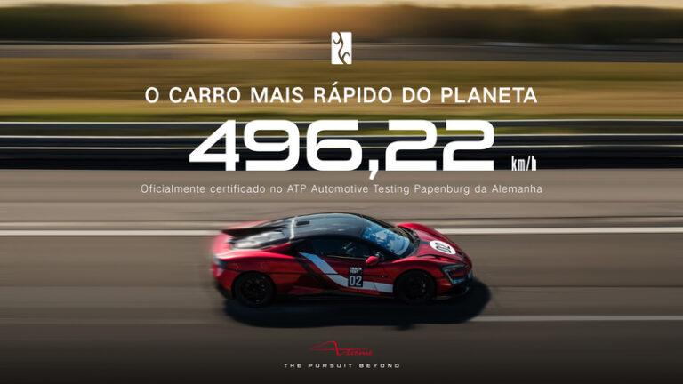 BYD bate recorde de velocidade com o U9 Xtreme