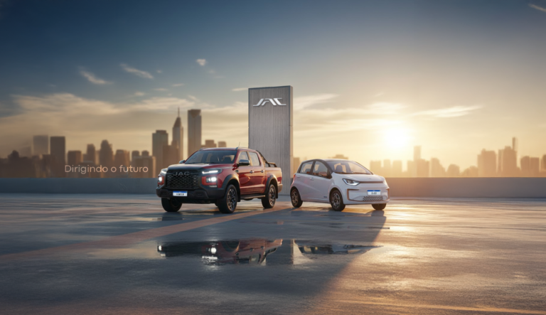 JAC estreia nova identidade global no Brasil