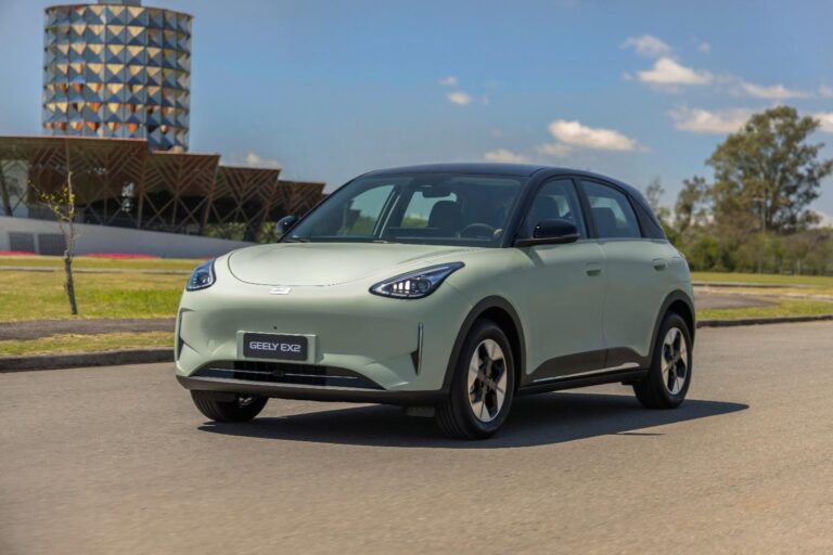 Geely emplaca o elétrico EX2 na segunda posição no Brasil