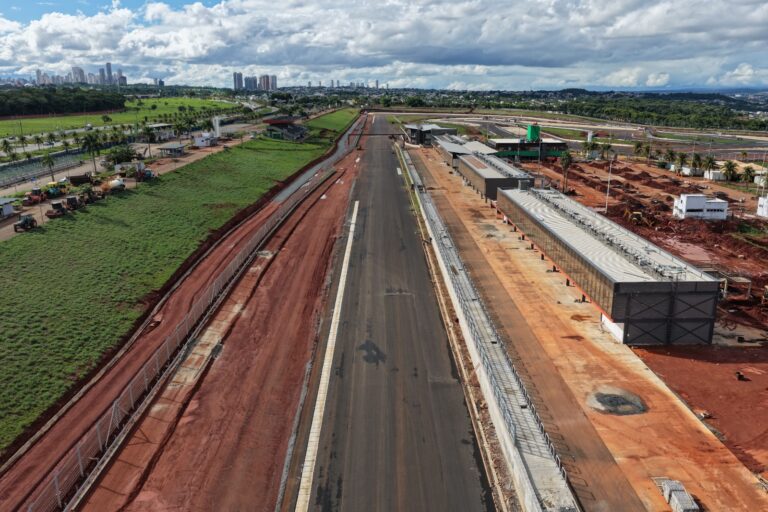 Obras do Autódromo Internacional de Goiânia entram na reta final